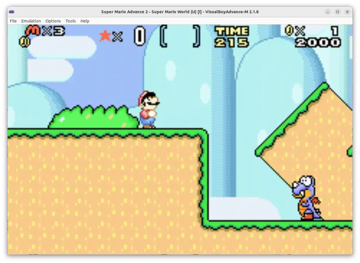 VisualBoyAdvance-M Screenshot 2